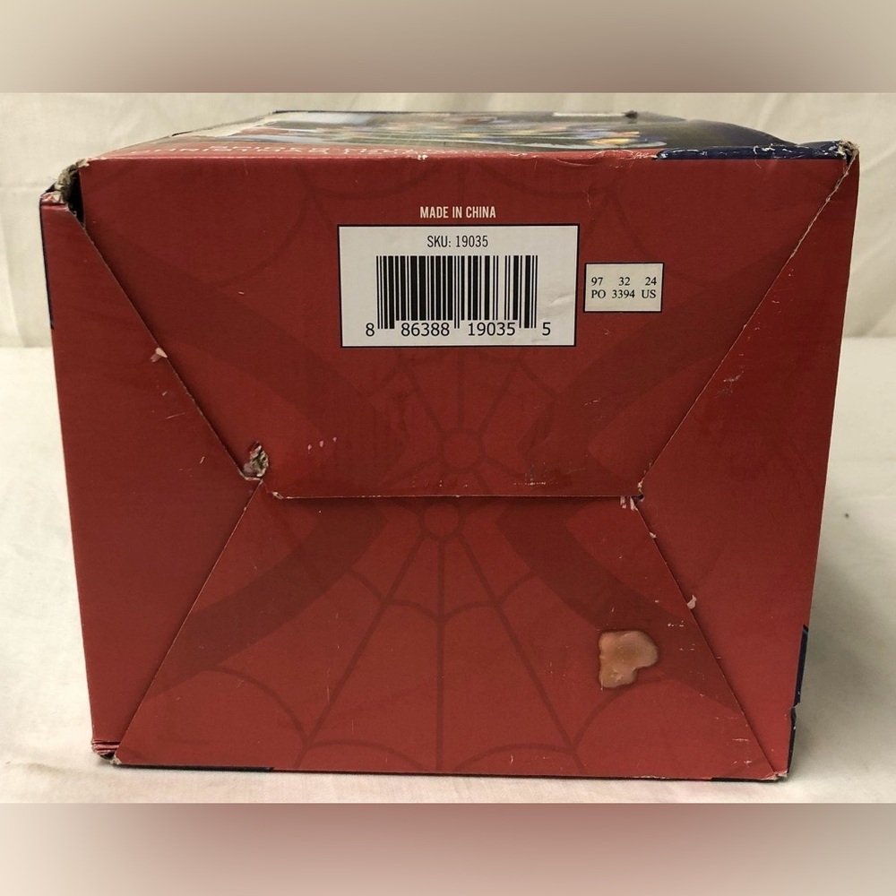 New in Box Ceramic Spider-Man Light Up Christmas Tree | Holiday | Seasonal Decor - Picture 7 of 7